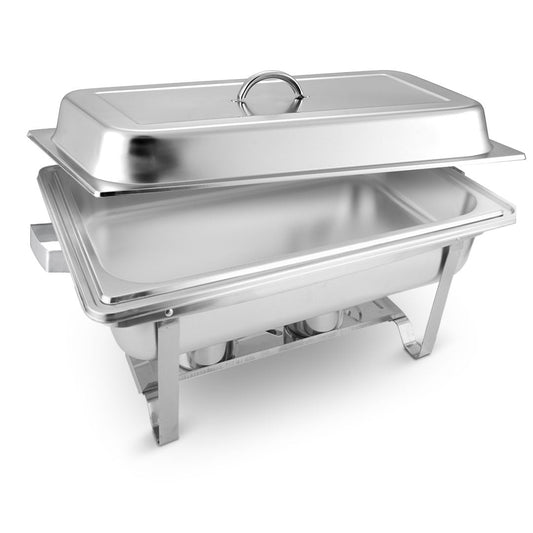 SOGA Stainless Steel Chafing Food Warmer Catering Dish 9L Full Size