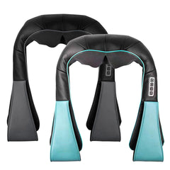 SOGA 2X Electric Kneading Back Neck Shoulder Massage Arm Body Massager Black/Blue