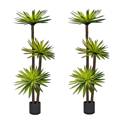 SOGA 2X 180cm Yucca Tree Giant Palm Lily Living Room Artificial Plant Home Accent Decor