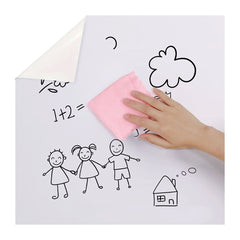 SOGA 120cmx500cm Clear Dry Erase Adhesive Whiteboard Wall Surface Peel Sticker Sheet