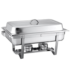 SOGA 3L Triple Tray Stainless Steel Chafing Food Warmer Catering Dish