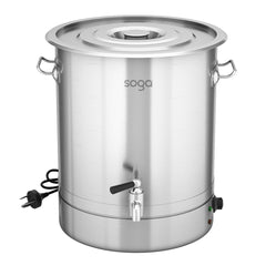 SOGA 33L Stainless Steel URN Commercial Water Boiler 2200W