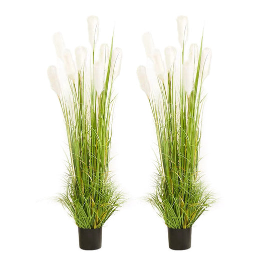 SOGA 2X 120cm Nearly Natural Plume Grass Artificial Plant