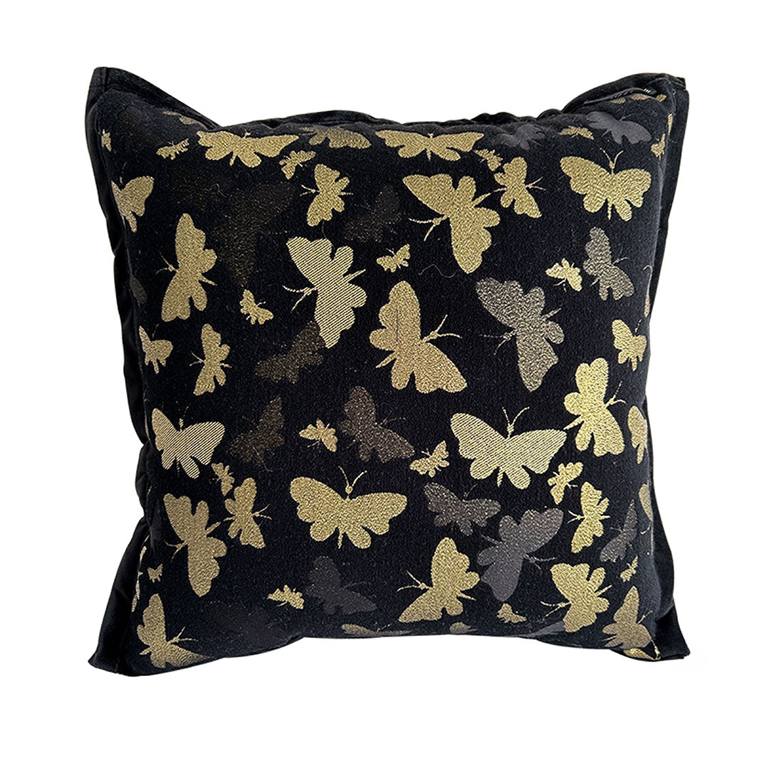 SOGA 45cm Vintage Butterfly with Covers Case Decorative Decor Monarch Floral Throw Pillow