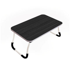 SOGA Black Portable Bed Table Adjustable Foldable Bed Sofa Study Table Laptop Mini Desk Breakfast Tray Home Decor