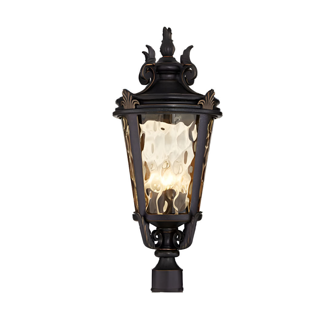 SOGA 63.5cm Vintage Outdoor Post Lantern Light Classic Charm for Patios