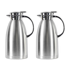 SOGA 2X 2.3L Stainless Steel Water Bottle Insulated Vacuum Flask Coffee Jug Thermal