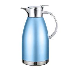 Soga 1.8L Blue Color 3-Layer Vacuum Insulated Stainless Steel Flask  Ideal for Home and Office