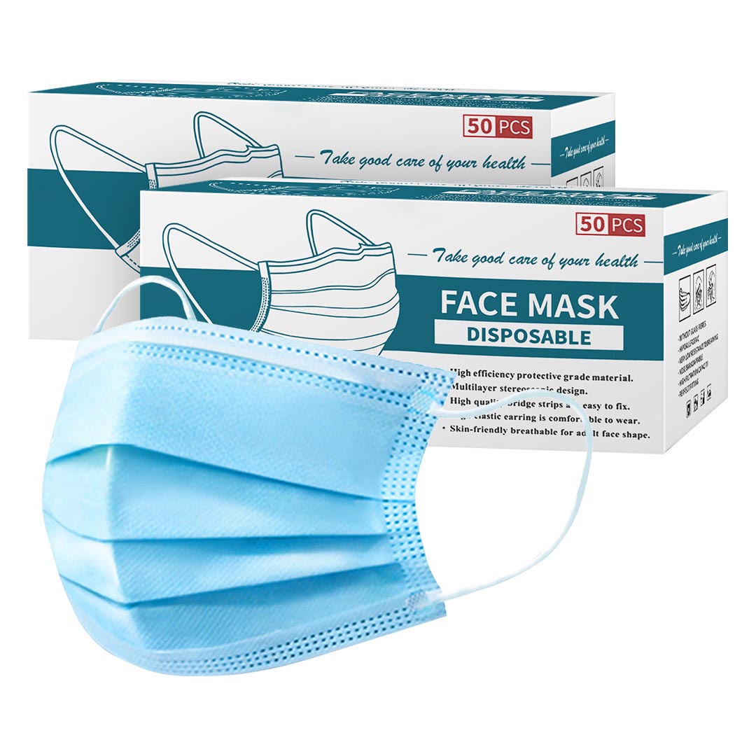 120 Pcs Anti Dust Filter Disposable Protective Sanitary Face Mask