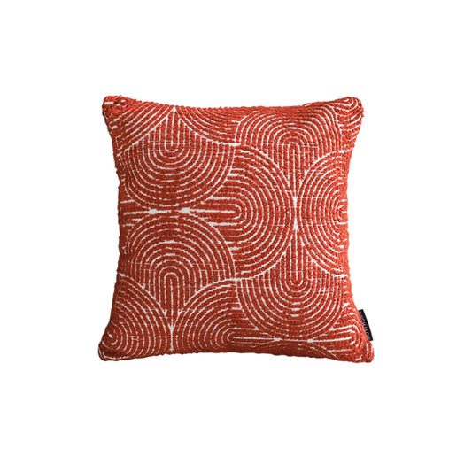 SOGA 45Cm Orange Oversized Pillow Perfect Cinnabar Outdoor/Indoor Lumbar Throw Pillow