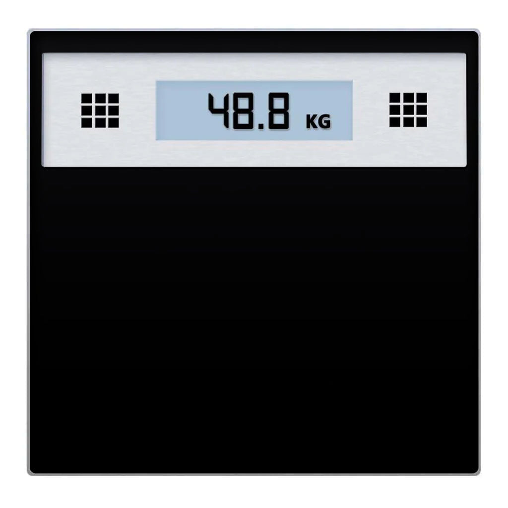 SOGA 180kg Electronic Talking Scale Weight Fitness Glass Bathroom Scale LCD Display Stainless