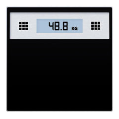 SOGA 180kg Electronic Talking Scale Weight Fitness Glass Bathroom Scale LCD Display Stainless