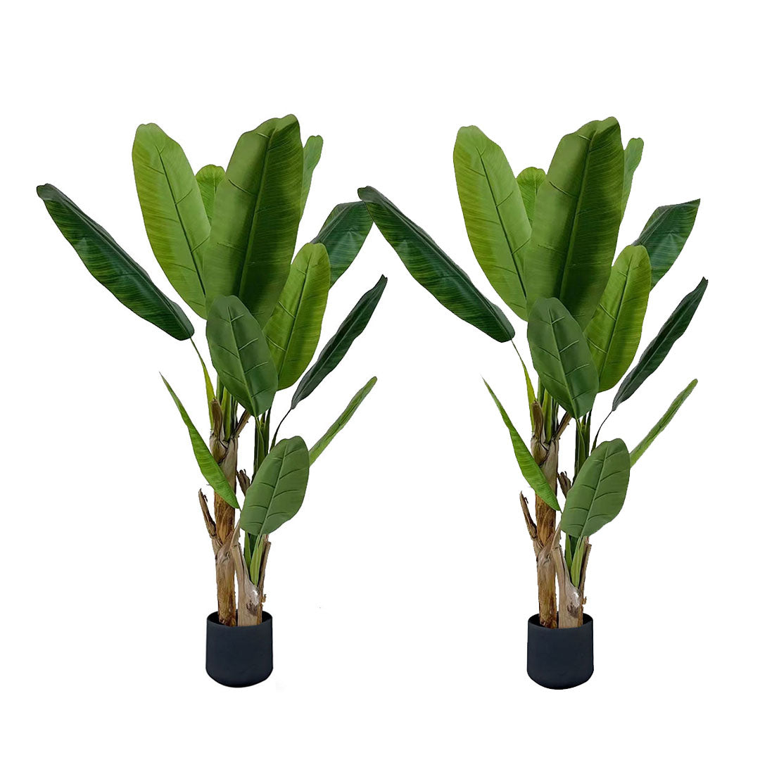 SOGA 2X 190cm Banna Plant Bird of Paradise Tree Artificial Plant Home Accent Decor