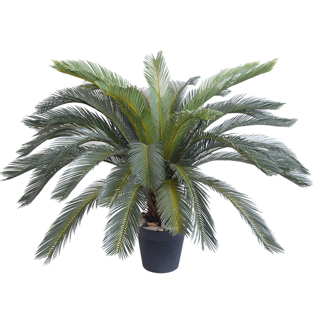 SOGA 155cm Artificial Indoor Cycas Revoluta Cycad Sago Palm Fake Decoration Tree Pot Plant