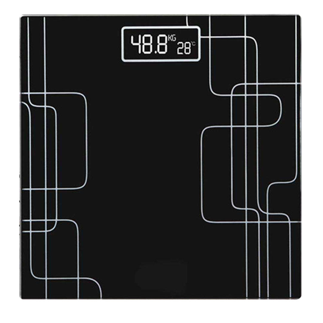 SOGA 180kg Electronic Talking Scale Weight Fitness Glass Bathroom Scale LCD Display