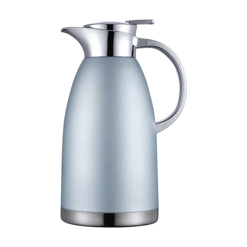 Soga 2.3L Blue Color 3-Layer Vacuum Insulated Stainless Steel Flask  Ideal for Home and  Office