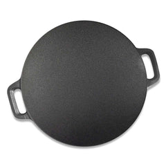 SOGA 40x33cm Cast Iron Induction Crepes Pan Baking Cookie Pancake Pizza Bakeware