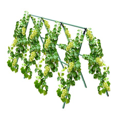 SOGA 150X120cm Plant Frame Tube Trellis Vegetable Flower Herbs Outdoor Vine Support Adjustable Garden Rack