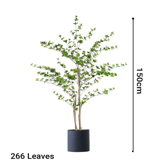 SOGA 2X 150cm Green Artificial Indoor Watercress Tree Fake Plant Simulation Decorative