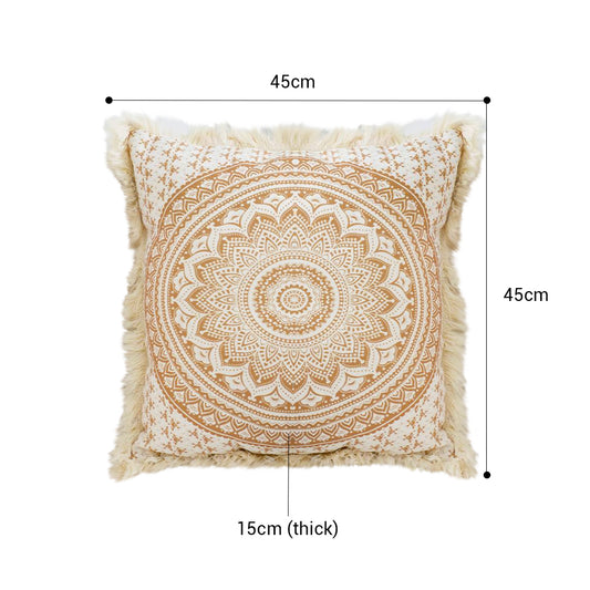 SOGA 2X 45cm Pillow Cover Moon Decor Cotton Decorative Throw Pillow