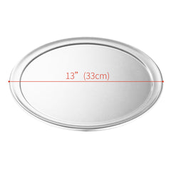 SOGA 13-inch Round Aluminum Steel Pizza Tray Home Oven Baking Plate Pan