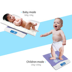 SOGA 2X 100kg Digital Baby Scales Electronic LCD Display Paediatric Infant Weight Monitor