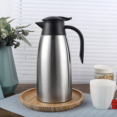 SOGA 2.0L Silver Color 3-Layer Stainless Steel Vacuum Durable Thermal Flask