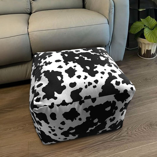 SOGA 55x35cm Squared Soft Pouffe Seat Cushion Elegant Home Accent Décor Stylish Footstool