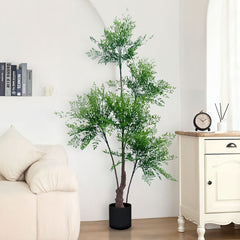 SOGA 180cm Nandina Heavenly Bamboo Tree Artificial Plant Home Accent Decor