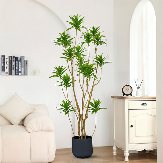 SOGA 170cm Lily Bamboo Plant Tree Living Room Artificial Plant Home Accent Decoration