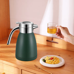 SOGA 1.8L Stainless Steel Water Bottle Insulated Vacuum Flask Coffee Jug Thermal Green