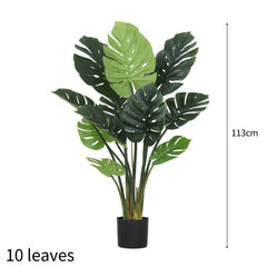 SOGA 2X 113cm Artificial Indoor Potted Turtle Back Fake Decoration Tree Flower Pot Plant