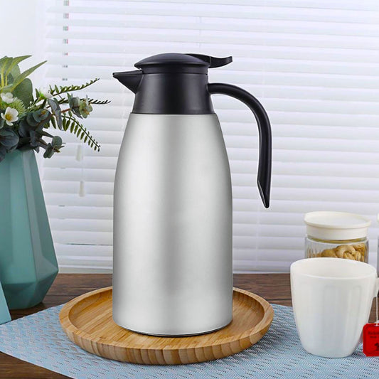 SOGA 1.5L Silver Color 3-Layer Stainless Steel Vacuum Durable Thermal Flask