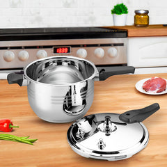 8L Commercial Grade Stainless Steel Pressure Cooker With Seal