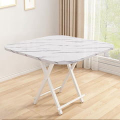 SOGA 2X White Portable Table Foldable Multifunctional Furniture Home Decor