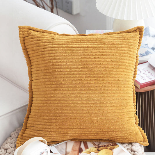 SOGA 2X 45cm Wabi Sabi Arches Mustard  Indoor|Outdoor Kavka Throw Pillow