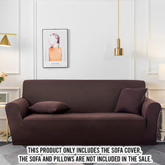 SOGA 1-Seater Coffee Sofa Cover Couch Protector High Stretch Lounge Slipcover Home Decor