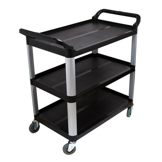 SOGA 2x 3 Tier Food Trolley Food Waste Cart Food Utility Mechanic Kitchen Large