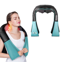 SOGA Electric Kneading Back Neck Shoulder Massage Arm Body Massager Blue