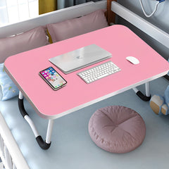 SOGA 2X Pink Portable Bed Table Adjustable Foldable Bed Sofa Study Table Laptop Mini Desk Breakfast Tray Home Decor