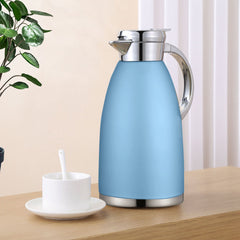 Soga 1.8L Blue Color 3-Layer Vacuum Insulated Stainless Steel Flask  Ideal for Home and Office