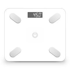 SOGA 2X Wireless Bluetooth Digital Body Fat Scale Bathroom Health Analyzer Weight Fish/White