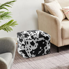 SOGA 2X 55x35cm Squared Soft Pouffe Seat Cushion Elegant Home Accent Décor Stylish Footstool