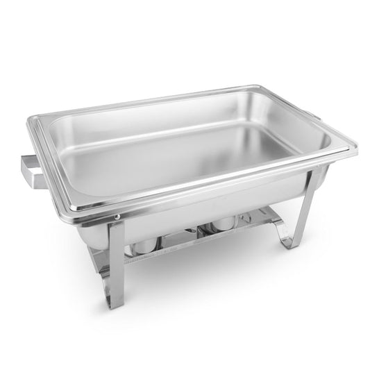 SOGA Stainless Steel Chafing Food Warmer Catering Dish 9L Full Size