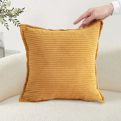 SOGA 45cm Wabi Sabi Arches Mustard  Indoor|Outdoor Kavka Throw Pillow