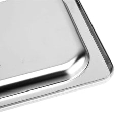 SOGA 2X Gastronorm GN Pan Lid Full Size 1/2 Stainless Steel Tray Top Cover