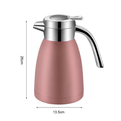 SOGA 1.8L Stainless Steel Water Bottle Insulated Vacuum Flask Coffee Jug Thermal Pink