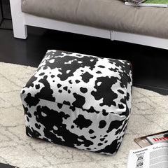 SOGA 2X 55x35cm Squared Soft Pouffe Seat Cushion Elegant Home Accent Décor Stylish Footstool