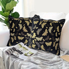 SOGA 45cm Vintage Butterfly with Covers Case Decorative Decor Monarch Floral Throw Pillow