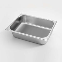 SOGA 4X Gastronorm GN Pan Full Size 1/2 GN Pan 6.5cm Deep Stainless Steel Tray